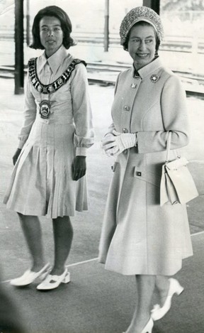 In June 1973, then London Mayor Jane Bigelow, the city's first female mayor, caused an international outcry when she broke protocol by not wearing a hat in the presence of Queen Elizabeth.