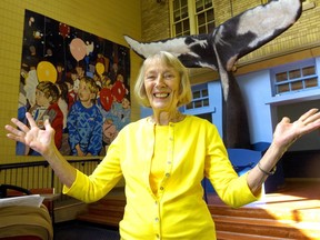 Carol Johnston, shown in a file photo, was the driving force behind the London Children's Museum that opened in 1980 in a former elementary school. Johnston died Saturday at the age of 89. “She will be missed beyond measure," said Amanda Conlon, the museum’s executive director.