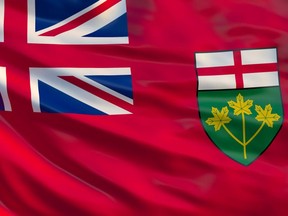 Ontario flag