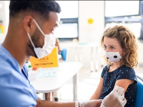 Getting kids vaccinated is a good way to help them be safer as school returns, columnist Jane Sims says. Only about 50 per cent of eligible kids in London and Middlesex have their first dose, the health unit says.