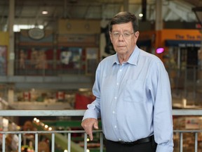 Bob Usher, general manager and chief executive of the Covent Garden Market is retiring this fall after 18 years at the helm. (MEGAN STACEY/The London Free Press)