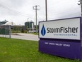 StormFisher's facility on Green Valley Road in London is shown on Tuesday July 13, 2021. Mike Hensen/The London Free Press