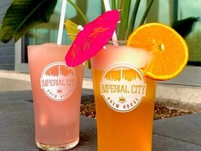 Imperial City Brewing in Sarnia has a revolving selection of slushies made from its beer or seltzer served by the glass at the brewery and soon in take-home packaging. (Imperial City photo/Facebook)