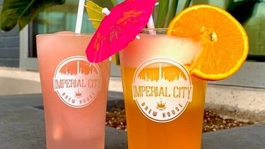 Imperial City Brewing in Sarnia has a revolving selection of slushies made from its beer or seltzer served by the glass at the brewery and soon in take-home packaging. (Imperial City photo/Facebook)