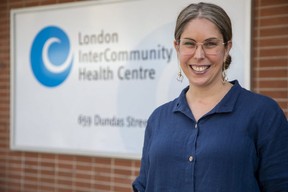 Andrea Sereda, a physician at the London InterCommunity Health Centre, launched London’s safe supply drug program in 2016. (London Free Press file photo)