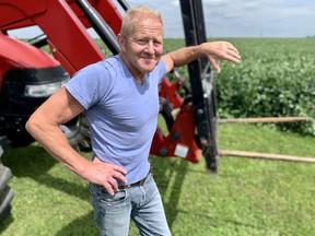 Stratford's Martin Ritsma is pledging his support to drought-stricken farmers out west who need hay.