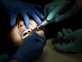 Dental decay is the most common non-communicable disease globally, but treating it is not part of Canada's public health-care system. (London Free Press file photo)