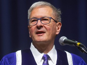 Western University president Alan Shepard said in a statement Friday that he's taking a leave of at least 30 days after an “unexpected cardiac issue." (Free Press file photo)
