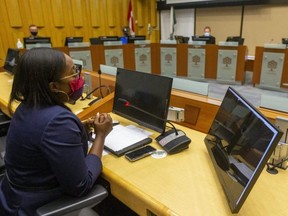 Arielle Kayabaga resigned her seat on London city council after winning in the riding of London West in the Sept. 20 federal election. (Mike Hensen/The London Free Press)