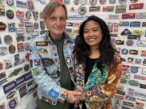 Visiting The Vintage Patch booth at the Norfolk County Fair is like walking down memory lane for people of a certain age, say proprietors Adam and Jess Bronson of New Brunswick. (Monte Sonnenberg/Postmedia Network)