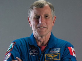 Former Canadian astronaut Dave Williams is this month's speaker in the Women's Canadian Club London speaker series. Williams is speaking Thursday at the Hellenic Community Centre in London.