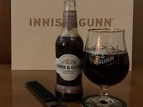 Caribbean Rum Cask by Innis & Gunn combines a Scottish craft ale with flavours coaxed from rum casks.
BARBARA TAYLOR/LONDON FREE PRESS