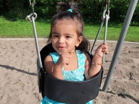 A toddler named Inayah has been identified as the child who died after falling Saturday from a balcony of a highrise apartment at 400 Lyle St. in Old East Village. GoFundMe