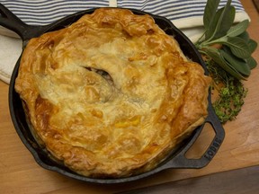 Skillet turkey pot pie (Derek Ruttan/The London Free Press)