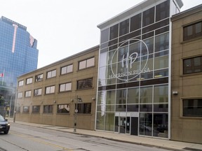 A community legal clinic and a pediatric centre will be two of the programs Western University will offer when its downtown hub at 450 Talbot St. opens in 2023. (Mike Hensen/The London Free Press)