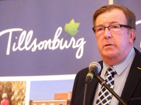 Tillsonburg Mayor Stephen Molnar said increasing the number of public housing units is a priority for Oxford County council. Councillors approved $1.76 million in funding for an affordable housing project for seniors in Tillsonburg.(Postmedia file photo)