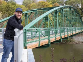 Chris DeGroot started the change.org petition Designate Blackfriars Bridge for Active Transportation Only. DeGroot wants motor vehicle traffic permanently banned from the iconic bridge in London. (Derek Ruttan/The London Free Press)
