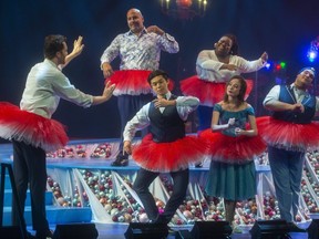 Home for the Holidays opened Tuesday in preview at the Grand Theatre. Directed by Dennis Garnhum, the original production features music of the season performed by eight singers and six musicians. The show runs until Dec. 24. (Mike Hensen/The London Free Press)