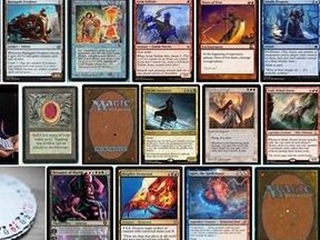 Huron OPP are investigating after 30 boxes of collectible Magic: The Gathering game cards, worth an estimated $1,000 to $5,000, were taken in a Wingham home break-in last month. (OPP photo)