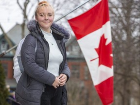 London's Parker Quackenbush, 16, is one of 13 young Canadians who have filed an application in Ontario Superior Court to lower the federal voting age to 16. (Derek Ruttan/The London Free Press)