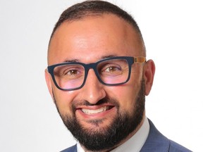 Lawyer Ali Chahbar has been appointed to the London police services board. Chahbar is the legal counsel and executive officer for the Thames Valley District school board.  (Submitted photo)