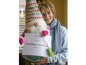 Mindfulness coach Diane Yeo encourages Londoners to strive for inner peace this holiday season by making positive contributions to the city’s Indigenous, Muslim and homeless communities. (Mike Hensen/The London Free Press)