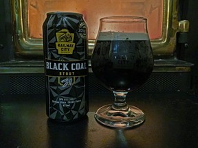 Black Coal is a popular stout perfect to take the edge off cold winter nights from Railway City in St. Thomas or to use as a star ingredient in a stout hot chocolate.
(BARBARA TAYLOR/The London Free Press)