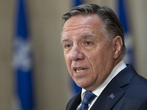 Quebec Premier Francois Legault (THE CANADIAN PRESS/Jacques Boissinot)