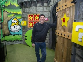 David Korhonen is pleased that the business he co-owns, Ichabod's Escape, will be open again on Monday. Photo shot in London on Sunday January 30, 2022. (Derek Ruttan/The London Free Press)