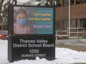 Thames Valley District  board high schools will return to a regular semester system next month, the board says. (Mike Hensen/The London Free Press)