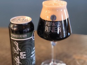 After Eight is a peppermint take on an imperial stout from Forked River in London. (Supplied)