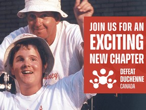 Jesse’s Journey has become Defeat Duchenne Canada – the country’s only national charity dedicated to ending Duchenne muscular dystrophy. A transformation Founder, John Davidson, is proud to support. - Supplied