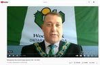 Woodstock Mayor Trevor Birtch appeared Thursday for the first time in public session at a Woodstock council meeting on Thursday since news broke earlier this morning that he had been charged with three sex offences.  He made no comment about the charges during the virtual meeting of city council. 