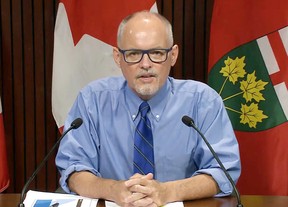Ontario's Chief Medical Officer of Health Kieran Moore announced Wednesday that provincial face mask mandates will be dropped on March 21 in schools and most other places.