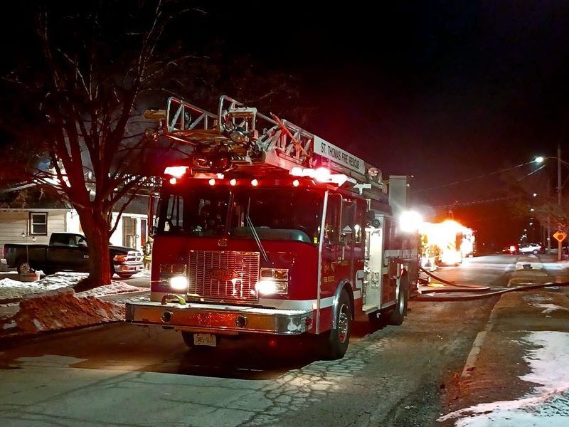 Family escapes unharmed from middle-of-night house fire | Toronto Sun