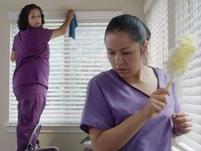 When You Clean a Stranger's Home by Sharon Arteaga is one of eight short films included in the annual LunaFest film festival of films made by women about women. It starts Friday and continues until Sunday online in support of Soroptimist International London.