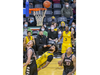 The London Lightning's Jermaine Haley watches his shot while falling backwards during their game against the Windsor Express at Budweiser Gardens in London on Sunday March 13, 2022. Also watching are teammate Chris Jones (3) and Express players Tanner Stuckman (left) and Billy White. The Lightning won the game, 123-104. Derek Ruttan/The London Free Press