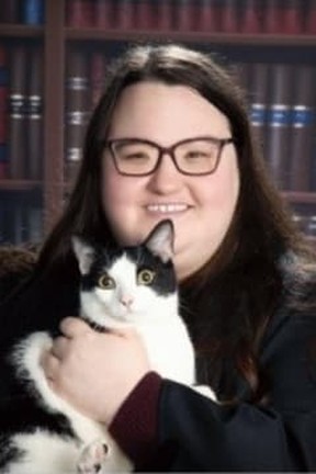 Kristin Legault-Donkers, a 25-year-old St. Thomas resident and longtime champion for improving mental health in the London-region, died Friday, March 11. Her family is remembering her as a “very kind, sweet girl” who “ always cared about others.”  Legault-Donkers' best friend, her grandmother says, was her cat, Charlie.  (Submitted by family)