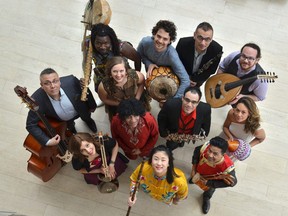 The Kuné orchestra, Canada's global orchestra, will meld their cultural identities into one sound in Stratford Summer Music's season finale on Aug. 14. This year's Stratford Summer Music season features 46 concerts across seven venues from July 21 to Aug. 14. (Photo by Nicola Betts)