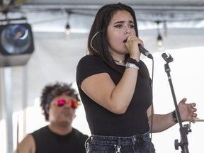 Bella Rosa, 15, is nominated in the pop category of the Forest City London Music Awards. (London Free Press file photo)