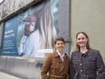 Dr. Jessica McPherson (left) and Dr. Allison Meiwald are two members of Women in Medicine, a group that has raised $53,000 for Joan's Place in London. Photograph taken on Friday April 1, 2022. Derek Ruttan/The London Free Press