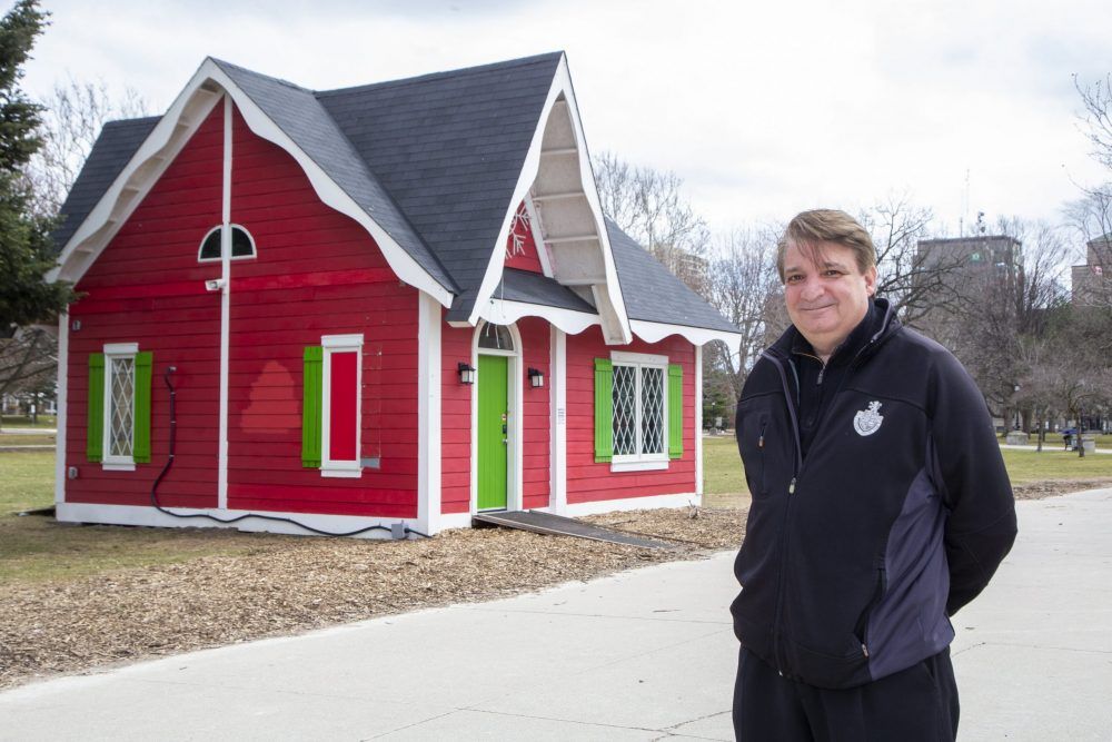 Leo Larizza, founder of the Teresina Larizza Charities Foundation, says Santa's House will be moved from Victoria Park to a permanent home at Covent Garden Market in London. (Derek Ruttan/The London Free Press)