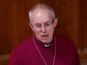Archbishop of Canterbury Justin Welby will visit the Woodland Cultural Centre in Brantford on May 2. Reuter File Photo