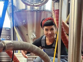 Noelle Stapinsky, a trade publication journalist before becoming a senior brewer at Refined Fool in Sarnia, is returning to her first career after 10 years in craft beer. (Refined Fool photo)