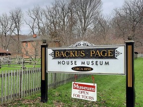 The Backus-Page House Museum (File photo)