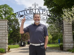 Jeff Shaughnessy, a municipal policy specialist at city hall who serves as its “subdivision ambassador," said the Royal Family is one of the historical themes city hall has drawn from to come up with names for streets, gardens and parks, the best known being Victoria Park. Photograph taken on Friday, May 20, 2022. (Derek Ruttan/The London Free Press)
