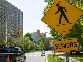 London's Cherryhill Village complex that includes 12 apartment buildings, a shopping mall and office space has been sold to a Toronto firm for $571 million. 
(Mike Hensen/The London Free Press)
