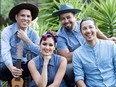 L.A.-based group Las Cafeteras is in concert at Wolf Performance Hall Saturday, presented by Sunfest.