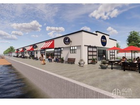 A new craft brewery is on tap for Port Stanley in the former Dominion of Canada warehouse on the west side of the village harbour with a target opening date of May 2023. (Municipality of Central Elgin)
