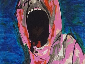S. Landry's Scream is part of a revived exhibition, Framing the Phoenix, on at Strand Fine Art Services until May 21.
